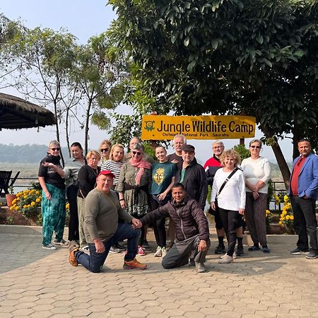 Hotel Jungle Wildlife Camp Sauraha Zewnętrze zdjęcie