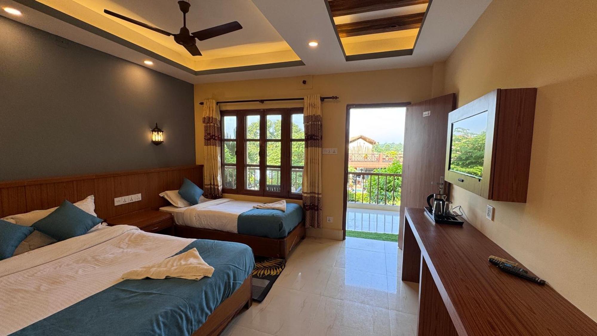Hotel Jungle Wildlife Camp Sauraha Zewnętrze zdjęcie