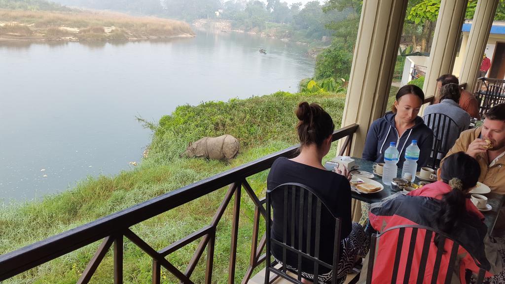 Hotel Jungle Wildlife Camp Sauraha Zewnętrze zdjęcie