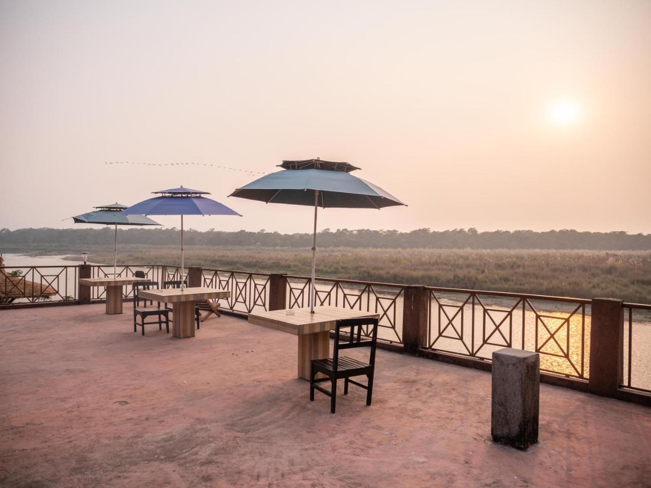 Hotel Jungle Wildlife Camp Sauraha Zewnętrze zdjęcie