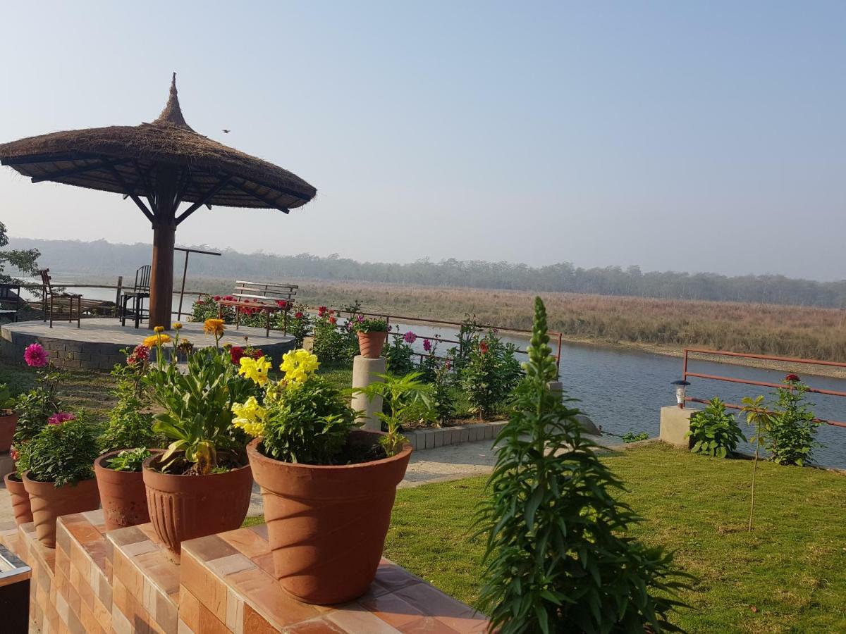 Hotel Jungle Wildlife Camp Sauraha Zewnętrze zdjęcie
